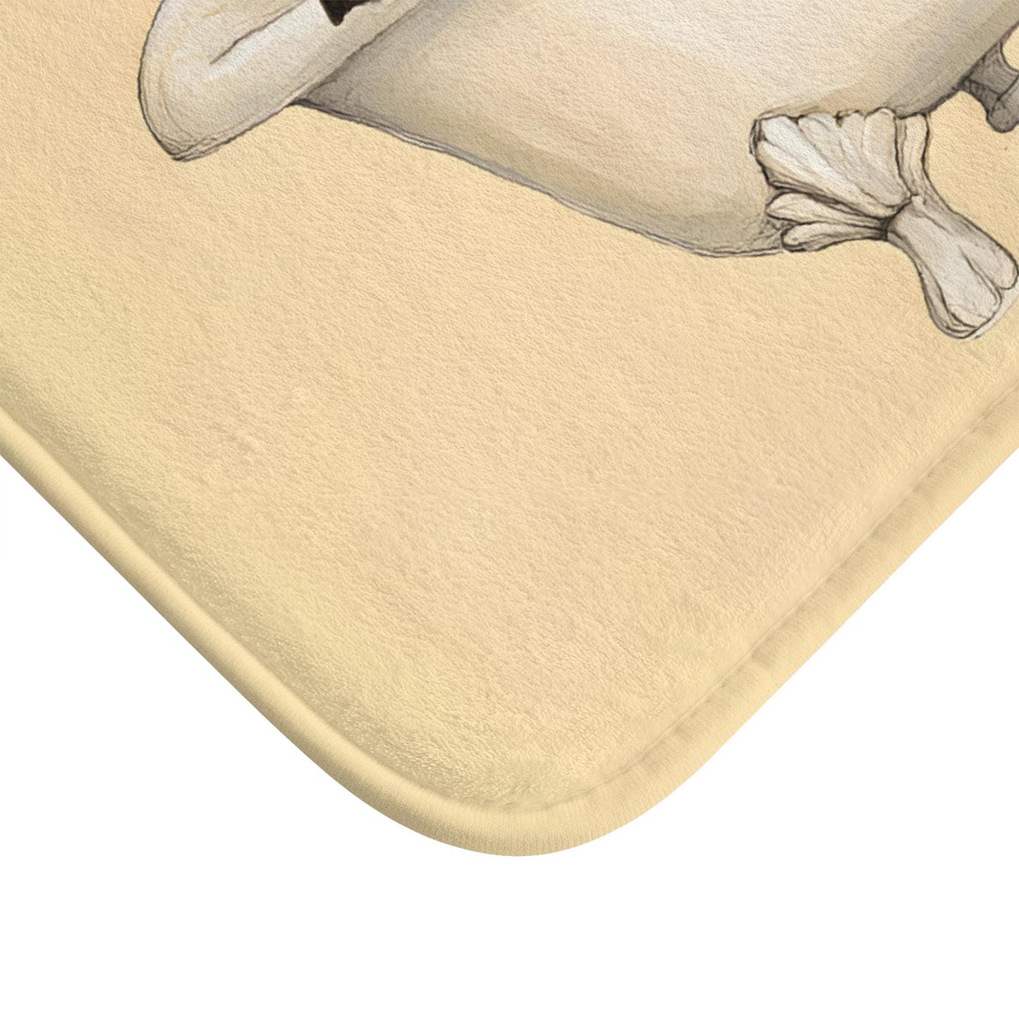 Giraffe Bath Mat – Safari Animal Bathroom Rug