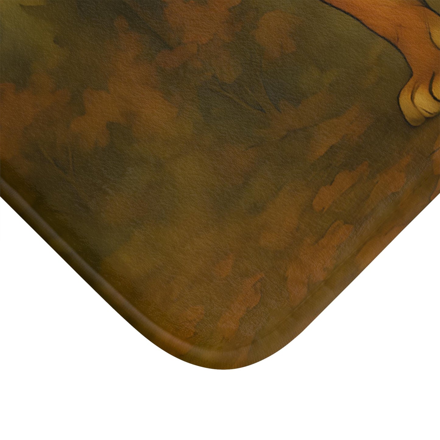 Tiger Bath Mat – Bold Jungle Animal Print Bathroom Rug