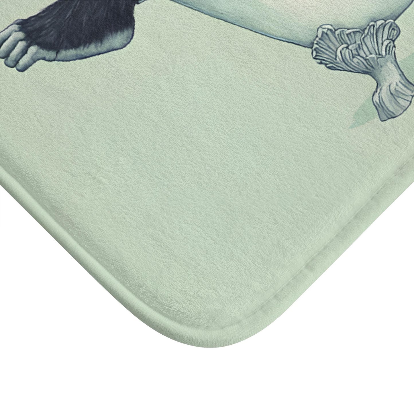 Gorilla Bath Mat – Jungle Animal Bathroom Rug, Safari Decor