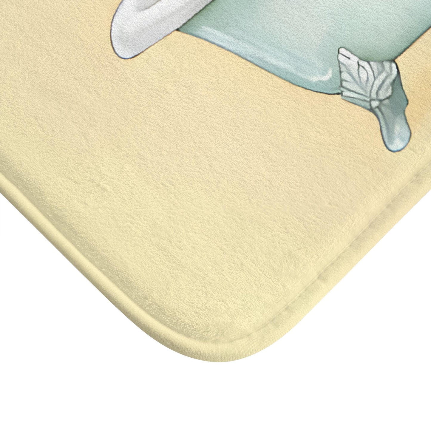 Cute Bunny Bath Mat – Whimsical Rabbit Bathroom Rug