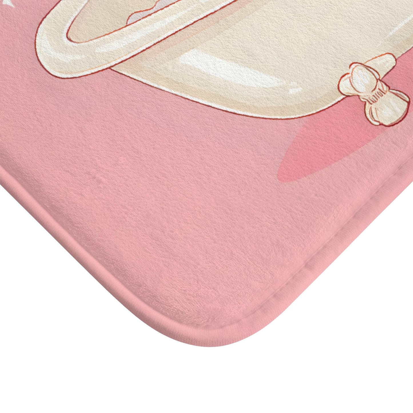 Unicorn Bath Mat – Cute Pink Magical Bathroom Rug