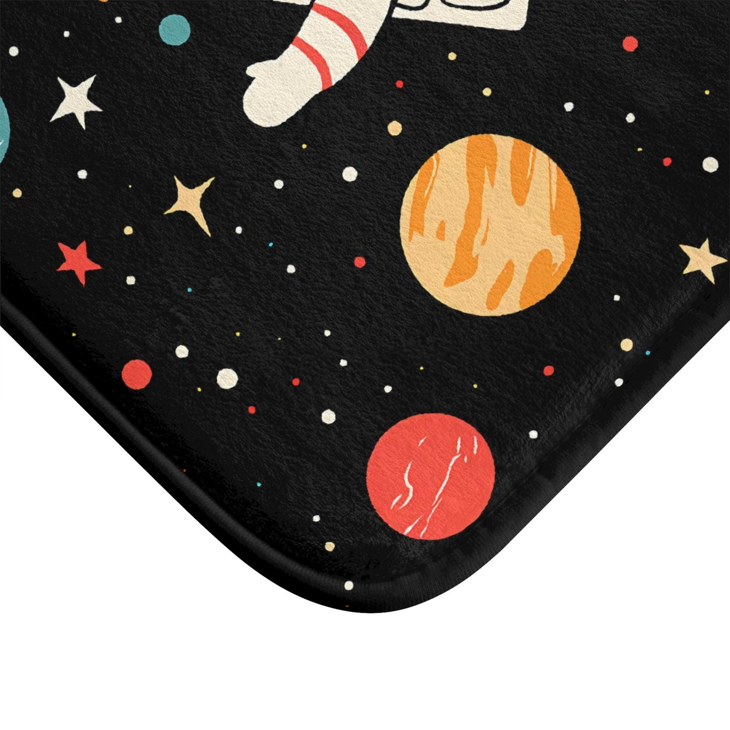 Astronaut Bath Mat – Outer Space Kids Bathroom Rug