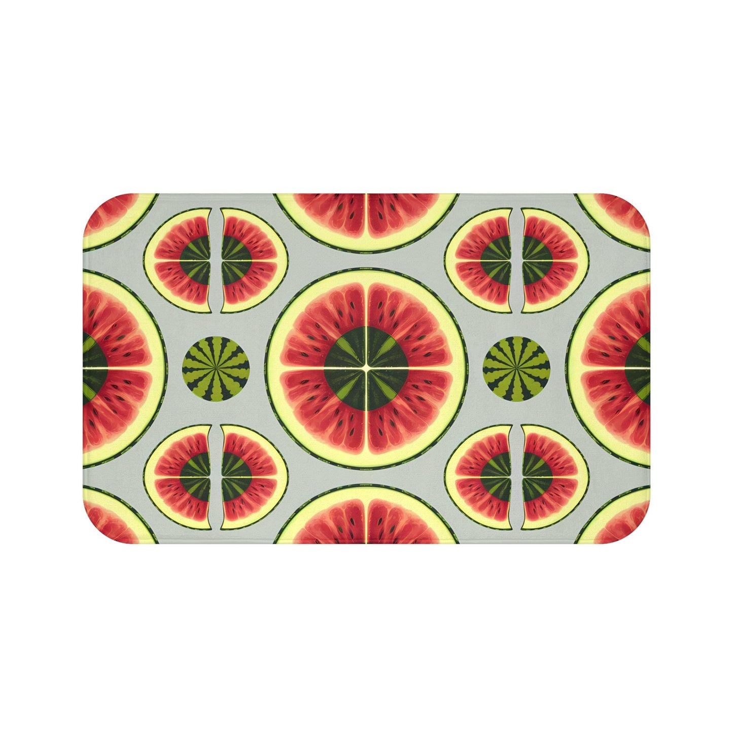 Watermelon Bath Mat – Fun Summer Bathroom Rug