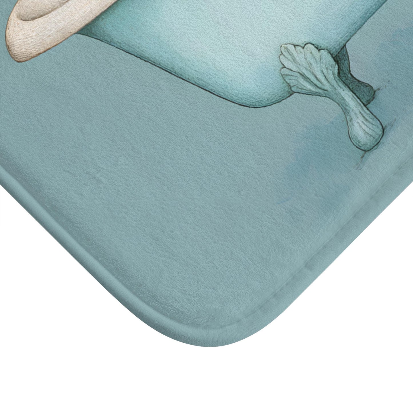 Llama Bath Mat – Cute Funny Animal Bathroom Rug