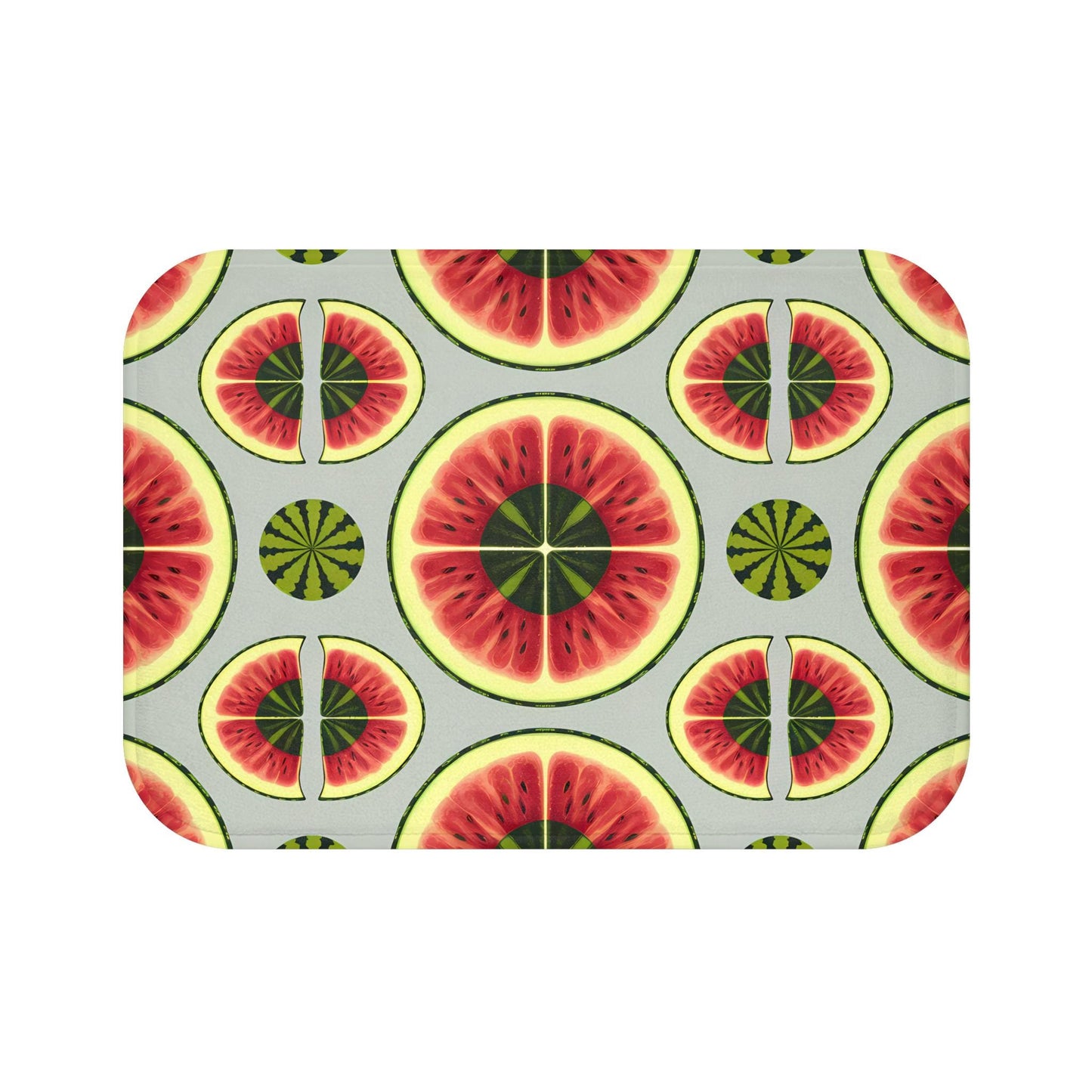 Watermelon Bath Mat – Fun Summer Bathroom Rug