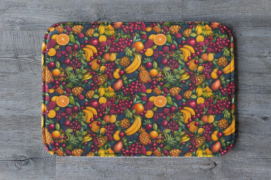 Fruit Bath Mat – Tropical Colorful Bathroom Rug