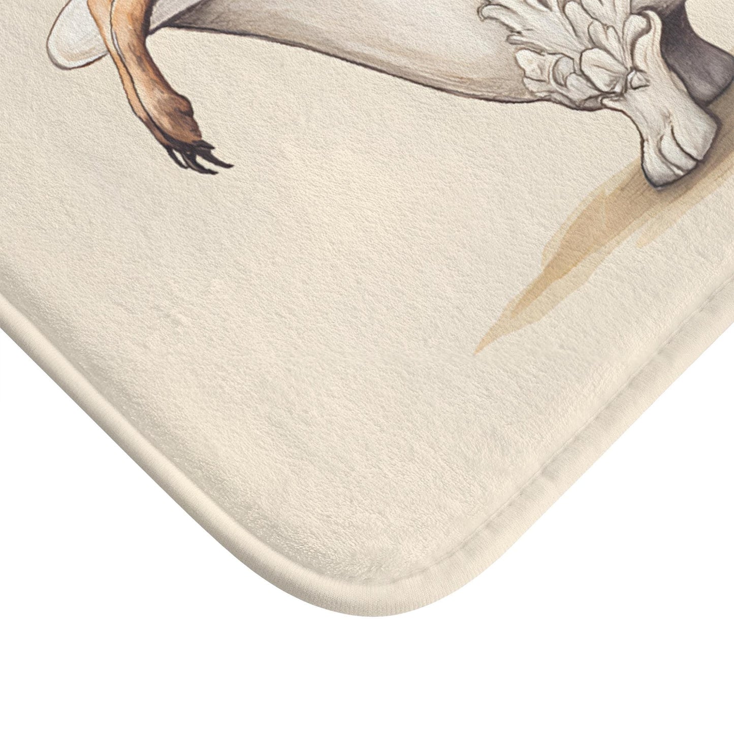 Kangaroo Bath Mat – Australian Animal Bathroom Rug, Cute Decor, Soft Non-Slip