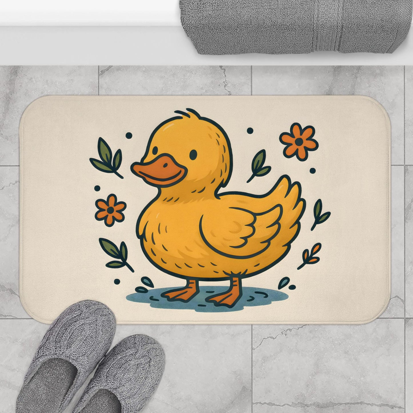 Duck Bath Mat – Cute Duckling Bathroom Rug