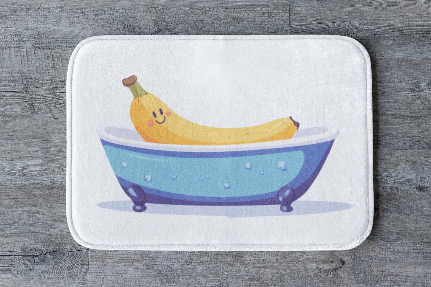 Banana Bath Mat – Funny Food Bathroom Rug