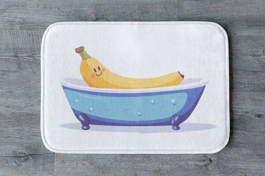 Banana Bath Mat – Funny Food Bathroom Rug