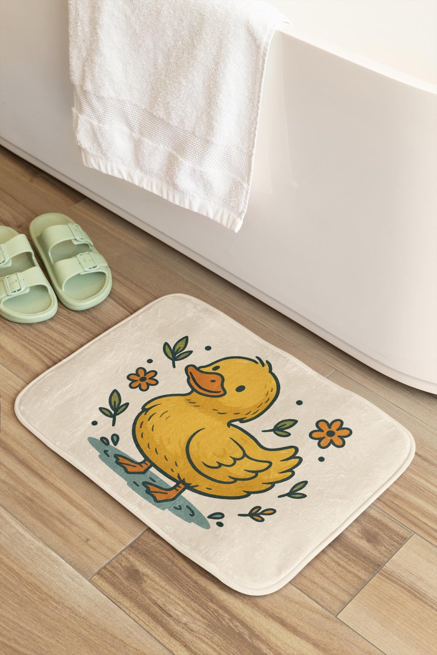 Duck Bath Mat – Cute Duckling Bathroom Rug