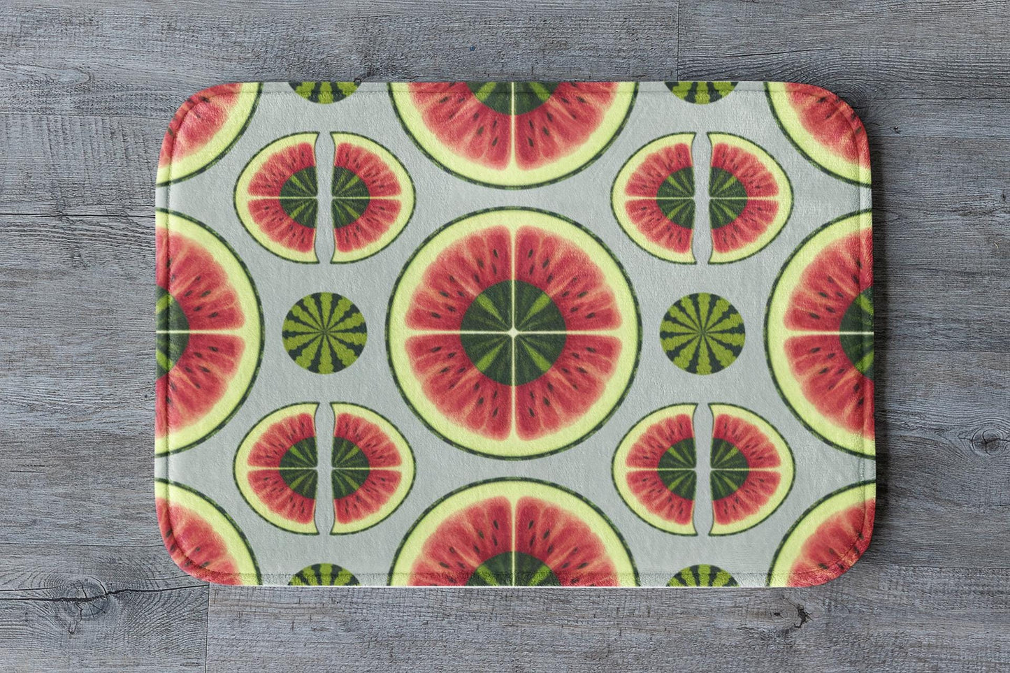 Watermelon Bath Mat – Fun Summer Bathroom Rug