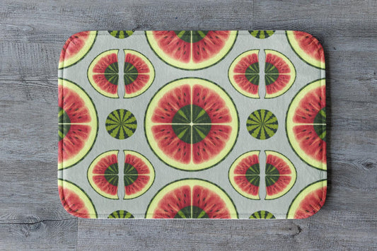 Watermelon Bath Mat – Fun Summer Bathroom Rug