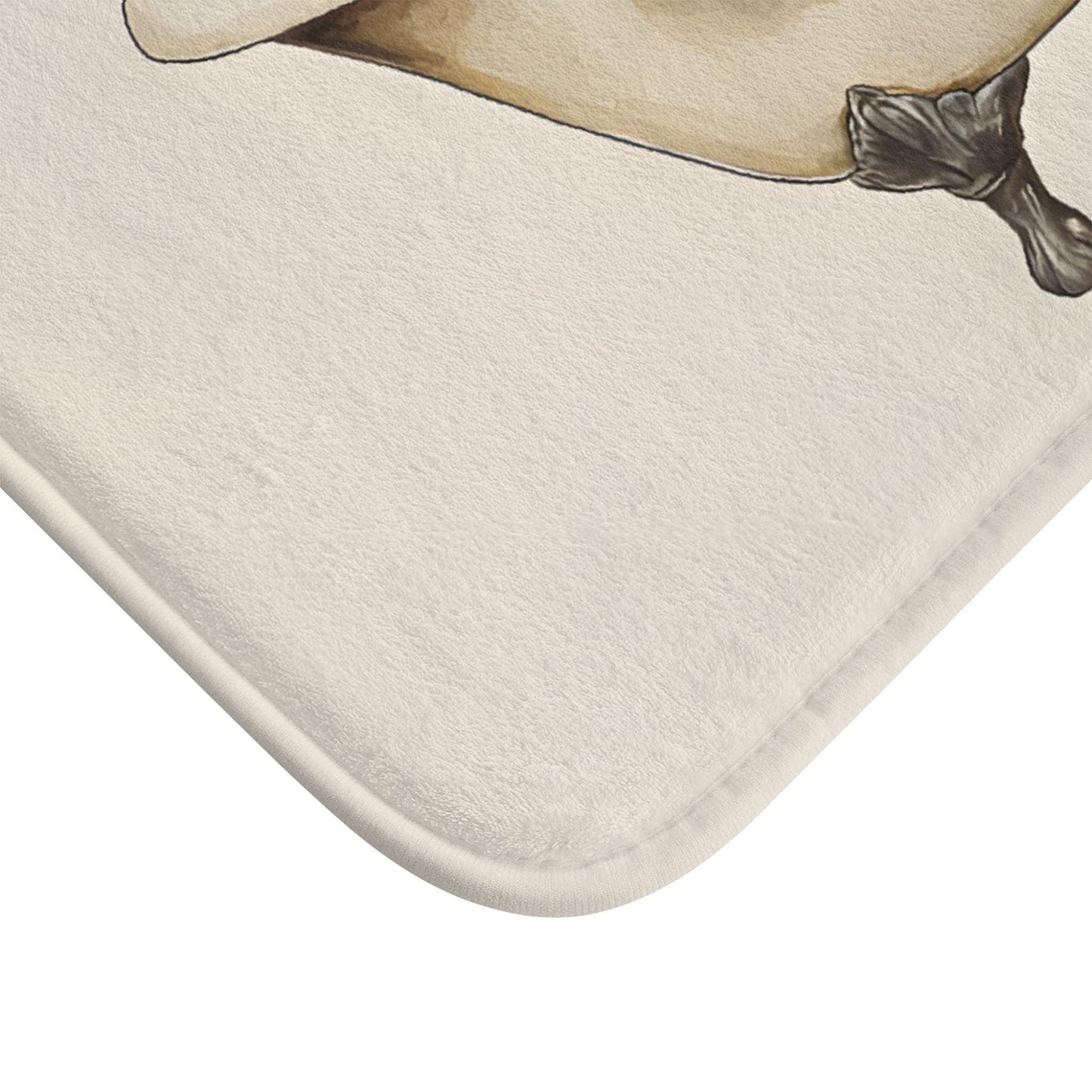 German Shepherd Bath Mat – Cute Dog Bathroom Rug for Pet Owners