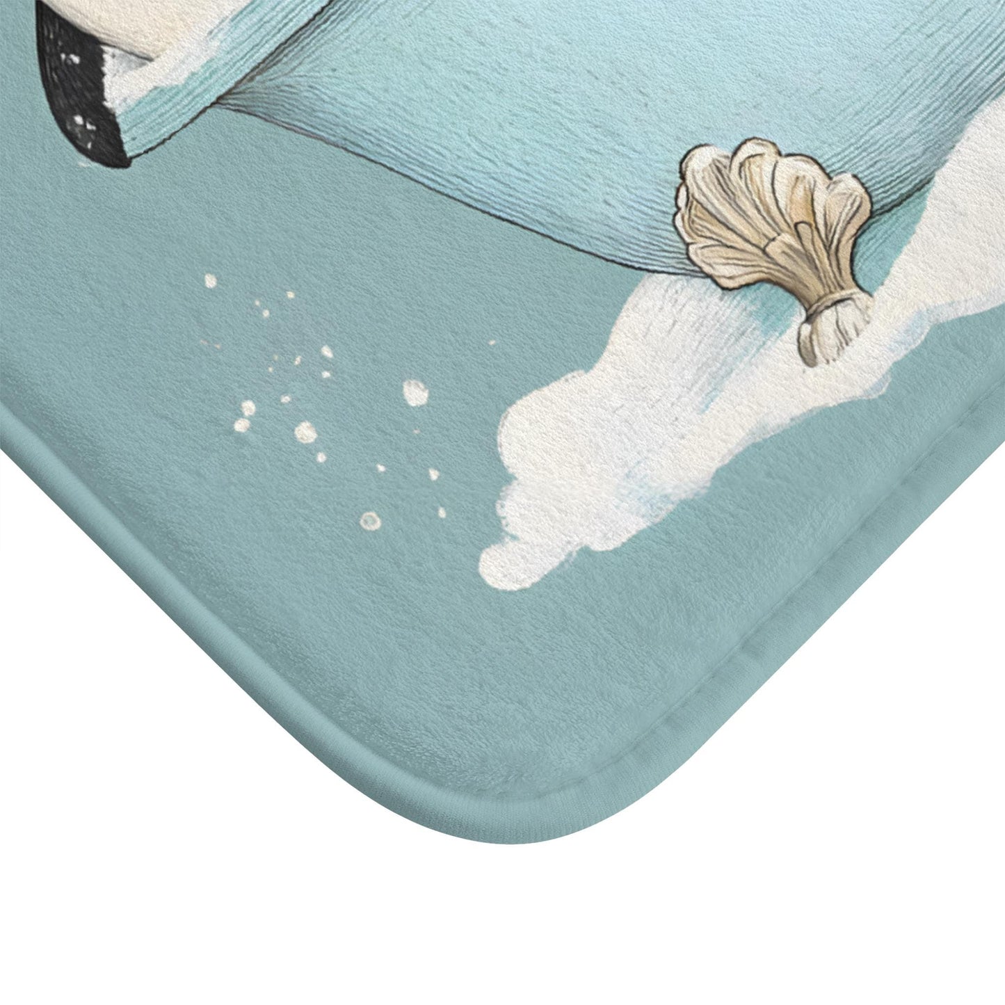 Penguin Bath Mat – Cute Winter Animal Bathroom Rug