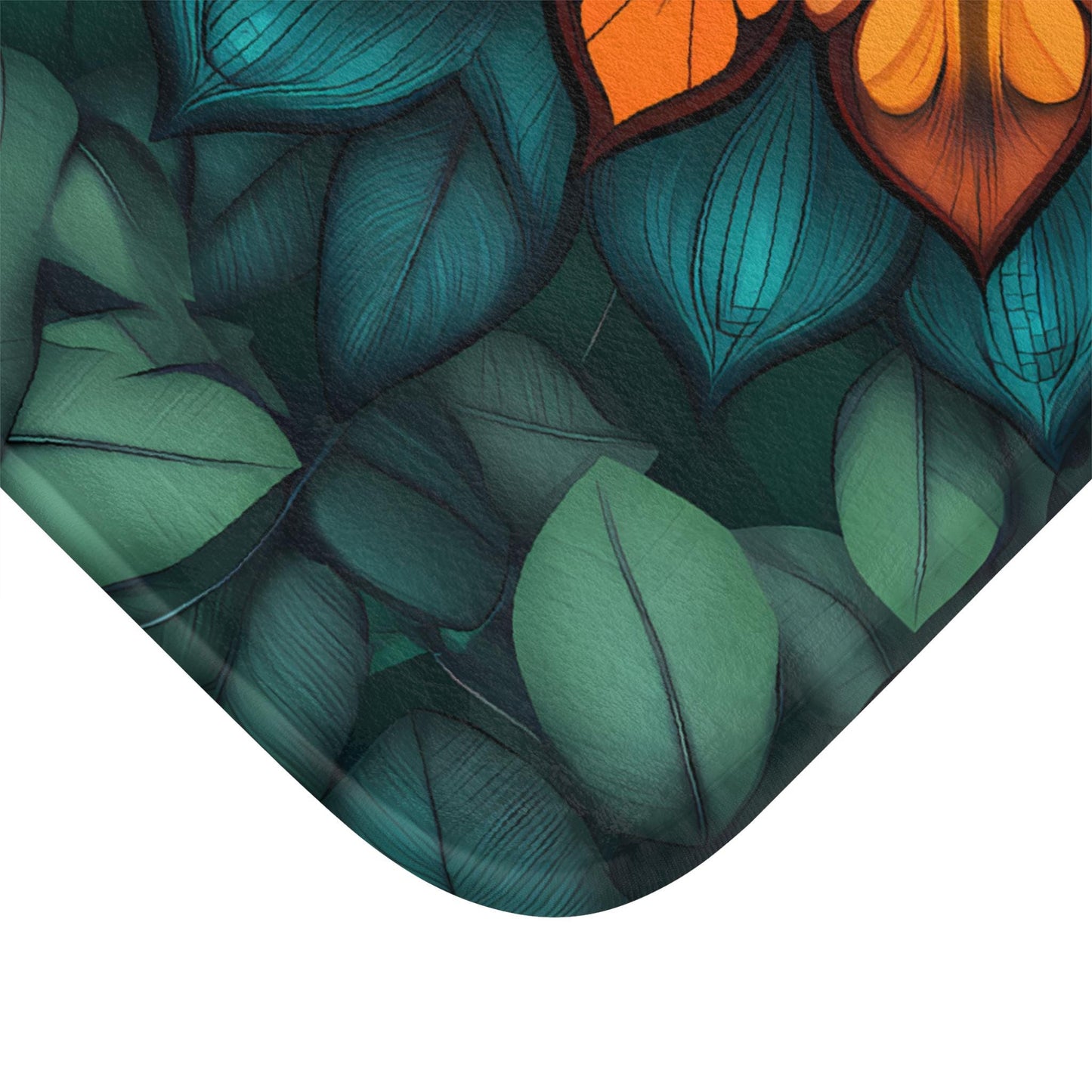 Mandala Bath Mat – Colorful Boho Bathroom Rug