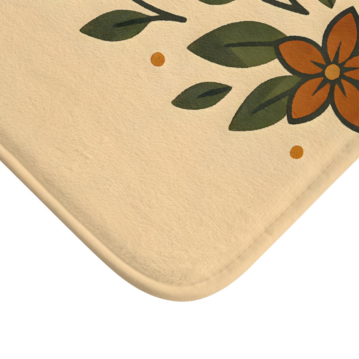 Deer Bath Mat – Rustic Woodland Bathroom Rug with Animal Design