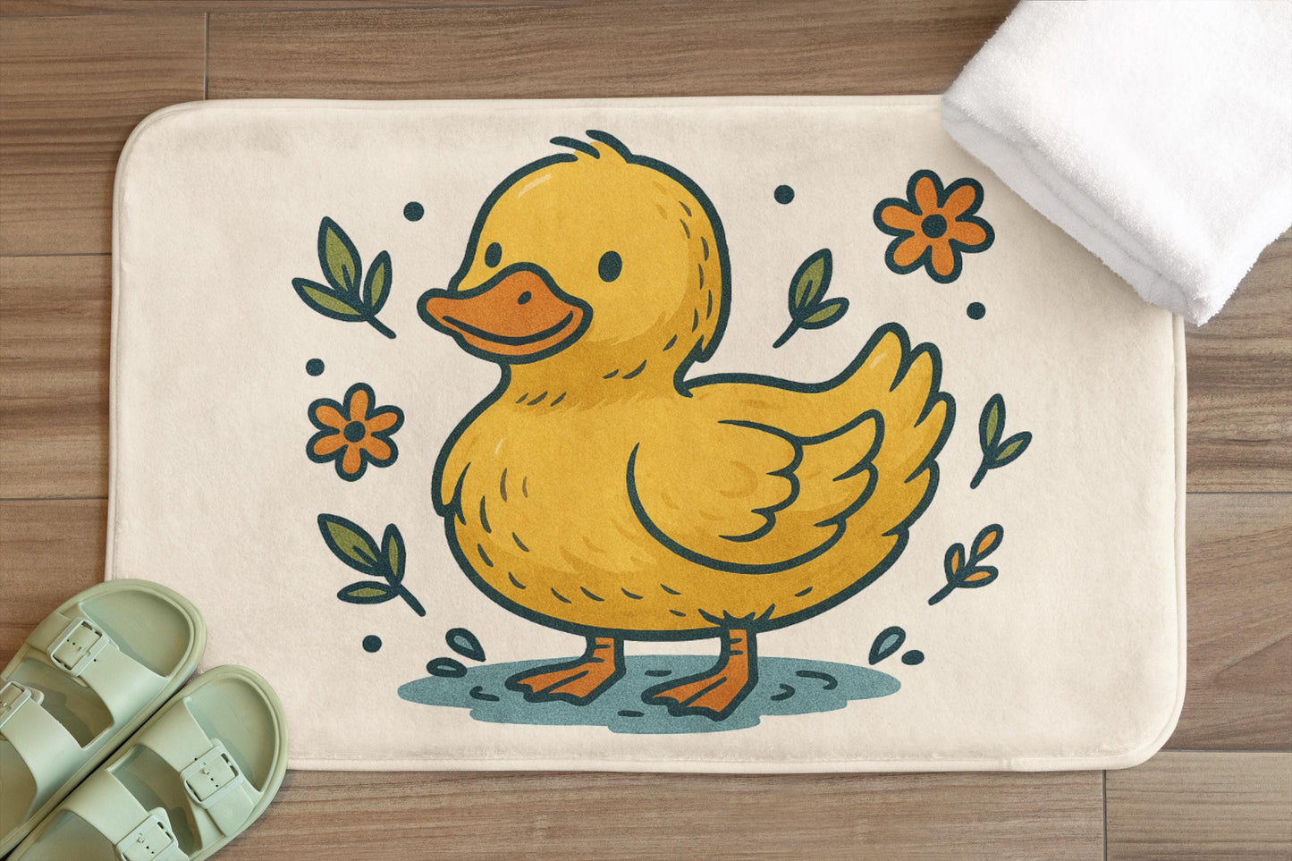 Duck Bath Mat – Cute Duckling Bathroom Rug