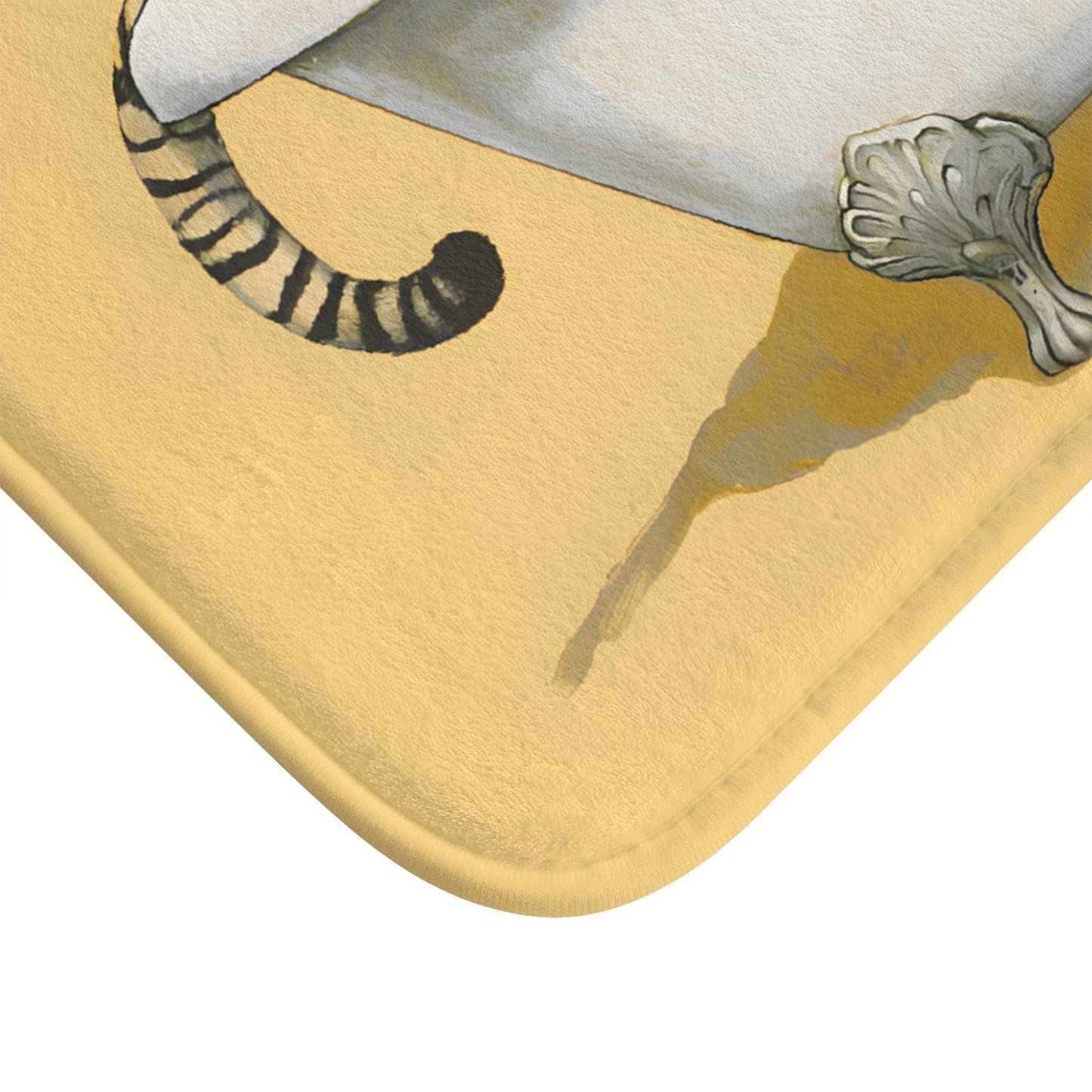 Tiger Bath Mat – Bold Jungle Animal Bathroom Rug