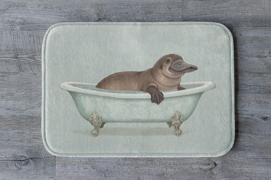 Platypus Bath Mat – Quirky Australian Animal Bathroom Rug
