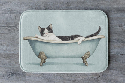 Cat Bath Mat – Cute Pet Bathroom Rug