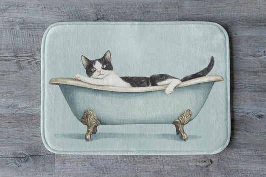 Cat Bath Mat – Cute Pet Bathroom Rug