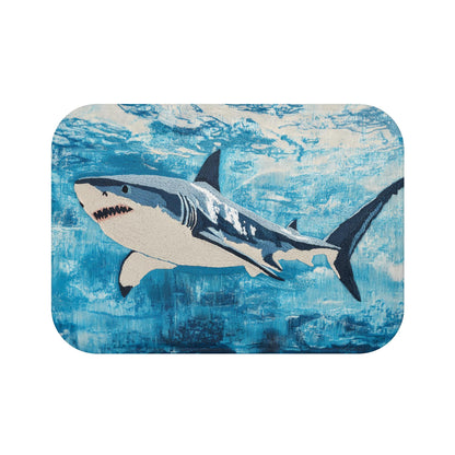 Shark Bath Mat – Ocean Theme Bathroom Rug