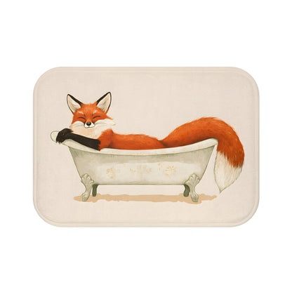 Fox Bath Mat – Woodland Animal Bathroom Rug