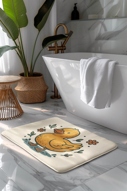 Duck Bath Mat – Cute Duckling Bathroom Rug