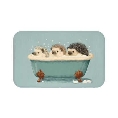 Hedgehog Bath Mat – Cute Woodland Animal Rug