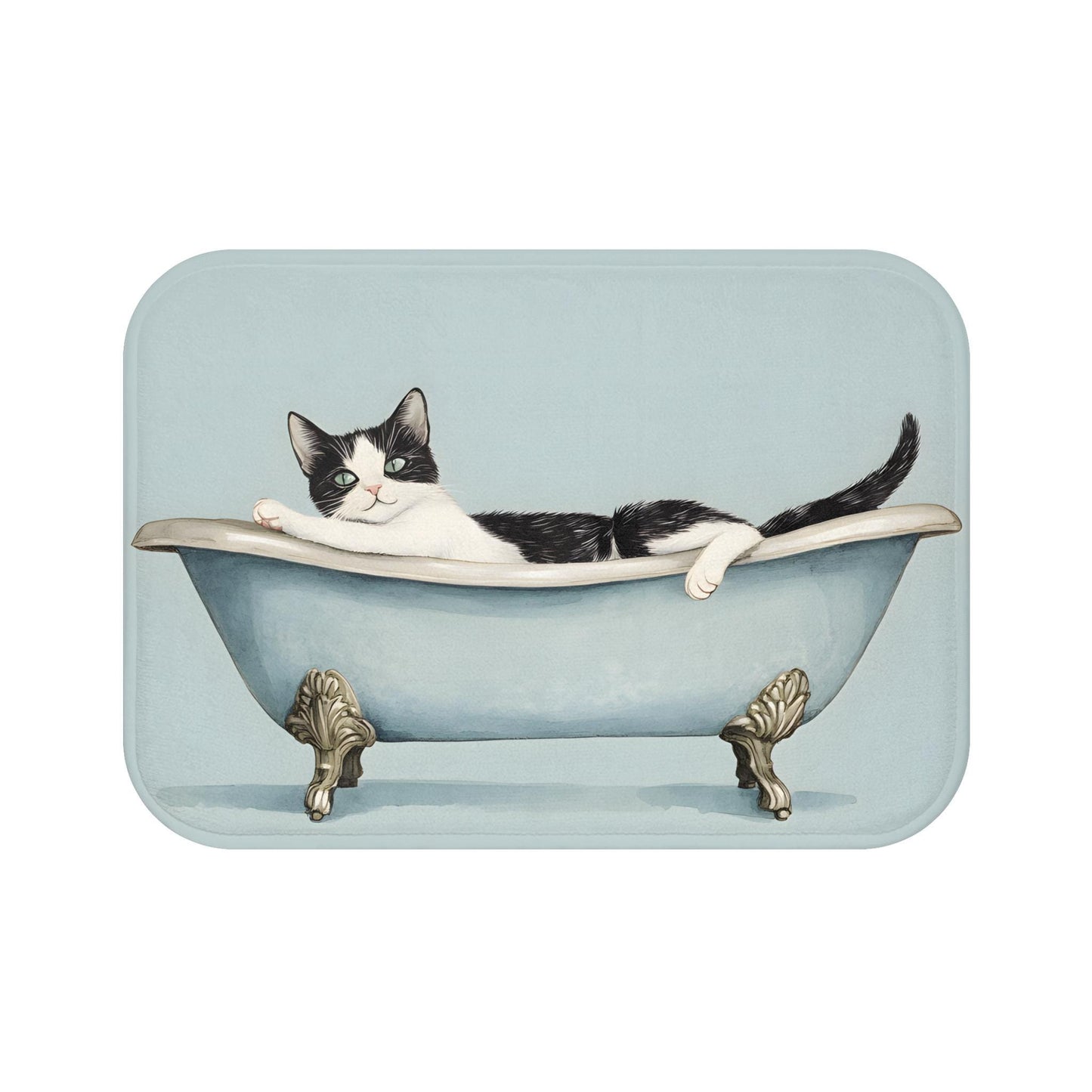 Cat Bath Mat – Cute Pet Bathroom Rug
