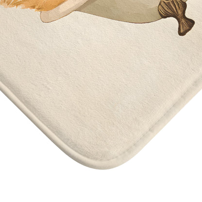 Chicken Bath Mat – Funny Farmhouse Bathroom Rug