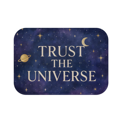 Trust the Universe Bath Mat – Spiritual Bathroom Rug
