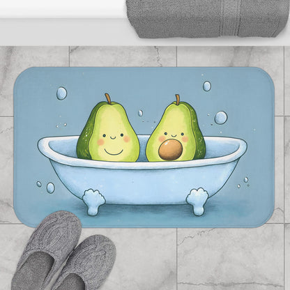 Avocado Bath Mat – Cute Fruit Bathroom Rug