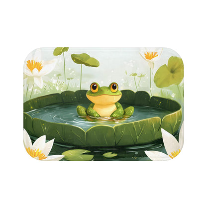 Frog Bath Mat – Whimsical Animal Bathroom Rug