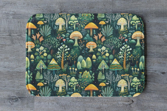 Mushroom Bath Mat – Enchanted Forest Bathroom Rug