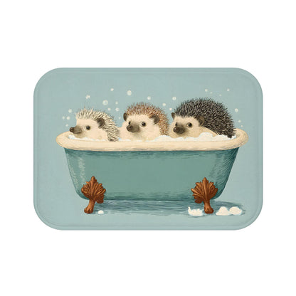Hedgehog Bath Mat – Cute Woodland Animal Rug