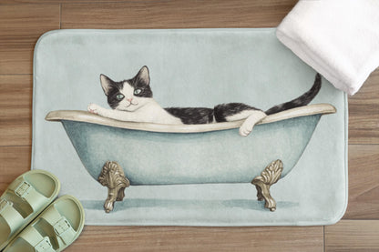 Cat Bath Mat – Cute Pet Bathroom Rug