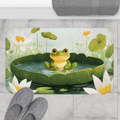 Frog Bath Mat – Whimsical Animal Bathroom Rug