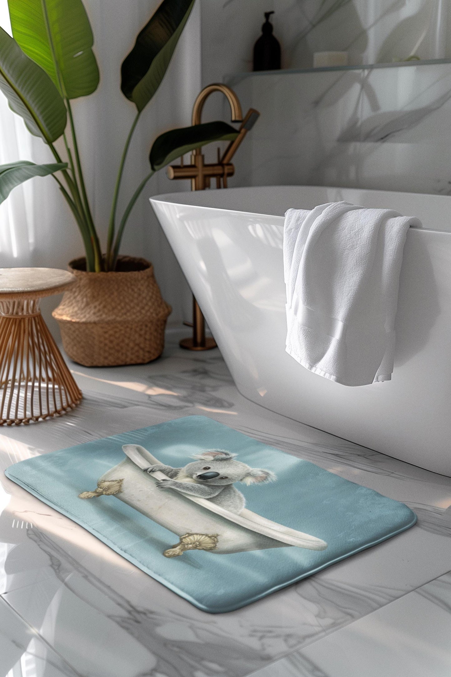 Koala Bath Mat – Cute Animal Bathroom Rug