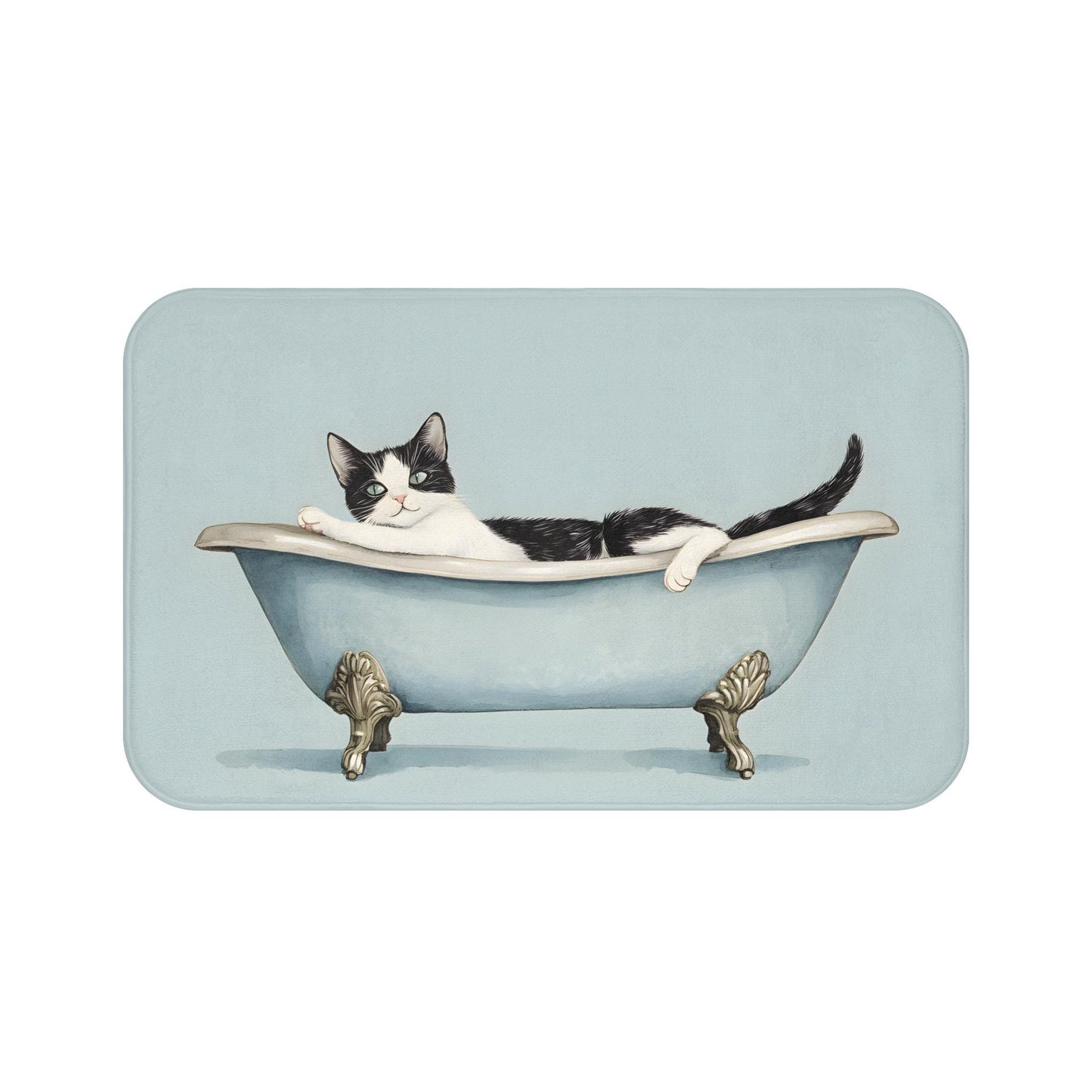 Cat Bath Mat – Cute Pet Bathroom Rug