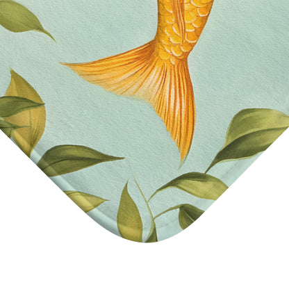 Koi Fish Bath Mat – Japanese Style Bathroom Rug