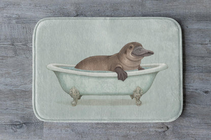 Platypus Bath Mat – Quirky Australian Animal Bathroom Rug